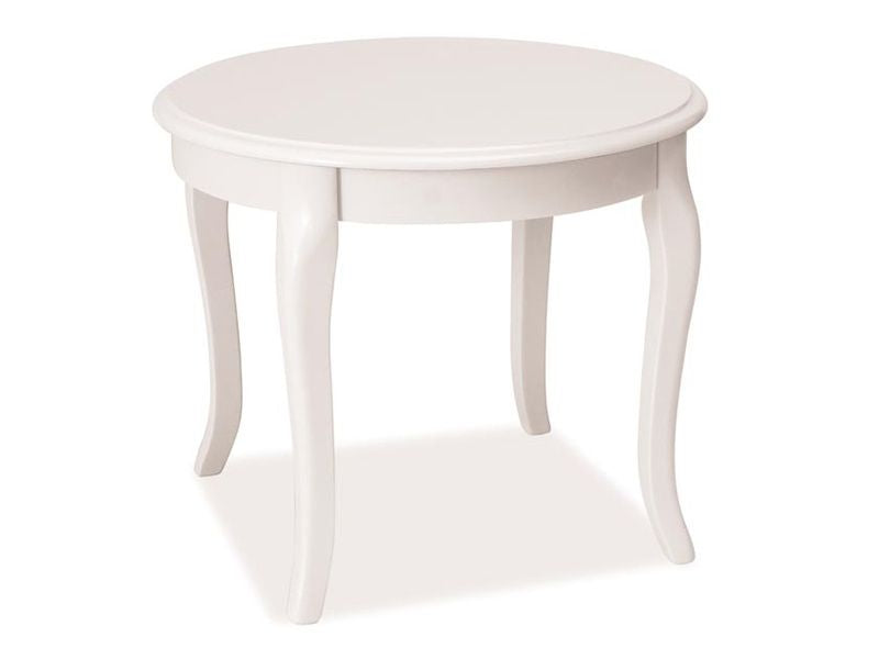Coffee Table Royal | size: Length: 60cm, Width: 60cm, Height: 50cm, Diameter: 60cm | color: White | image: 1 | variant: 1006890