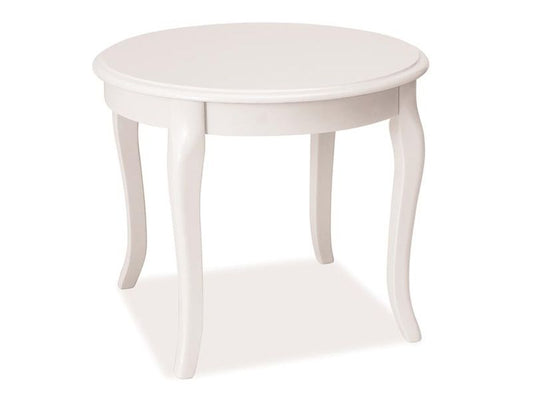Coffee Table Royal | size: Length: 60cm, Width: 60cm, Height: 50cm, Diameter: 60cm | color: White | image: 1 | variant: 1006890