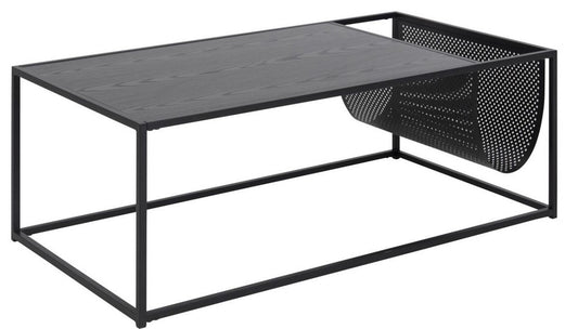 Coffee Table Seaford 3 | size: Length: 60cm, Width: 110cm, Height: 40cm | color: Black | image: 0 | variant: 1011745