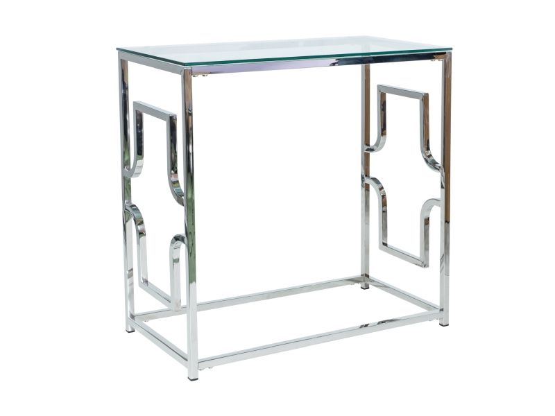 Coffee Table Versace | size: Length: 40cm, Width: 80cm, Height: 78cm | color: Transparent | image: 1 | variant: 1011058