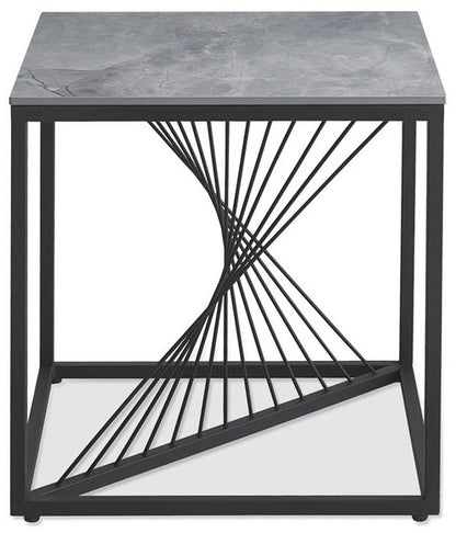 Coffee Table West Aarhus | size: Length: 55cm, Width: 55cm, Height: 55cm | color: Black/Grey | image: 6 | variant: 1007490