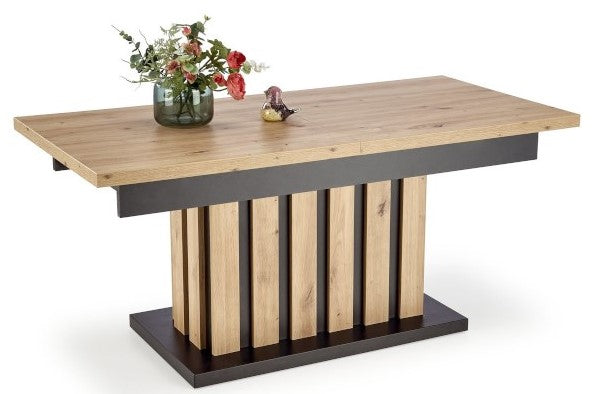 Coffee Table West Colwyn Bay | size: Length: 65cm, Width: 130cm, Height: 65cm | color: Brown/Black | image: 1 | variant: 1007382