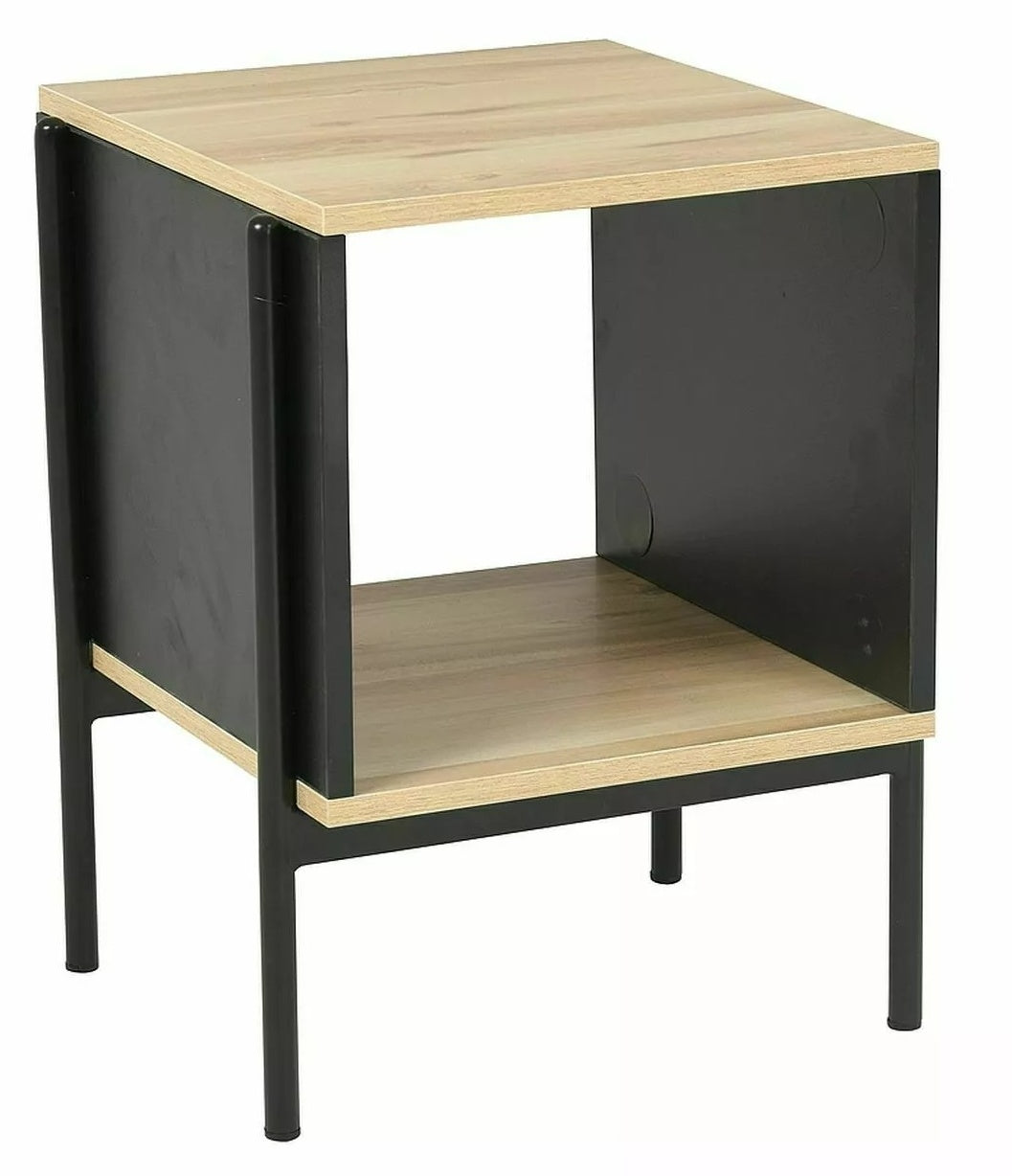 Coffee Table West Moscow | size: Length: 40cm, Width: 40cm, Height: 51cm | color: Oak | image: 0 | variant: 1008028