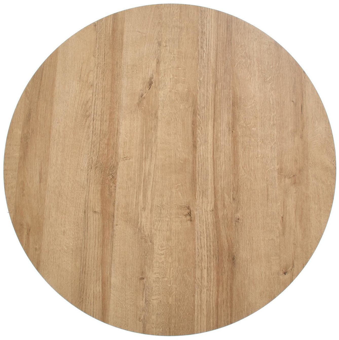 Coffee Table West Norrkoping | size: Length: 80cm, Width: 80cm, Height: 41cm, Diameter: 80cm | color: Black/Oak | image: 3 | variant: 1007487