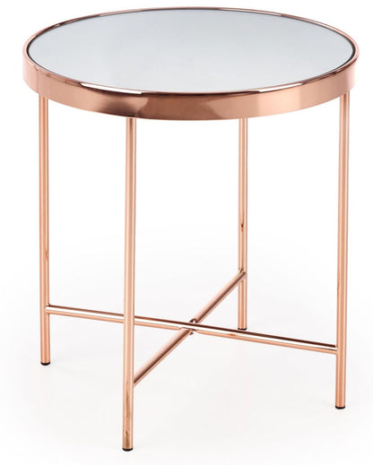 Coffee Table West Worcester | size: Length: 42cm, Width: 42cm, Height: 46cm, Diameter: 42cm | color: Copper | image: 0 | variant: 1007086
