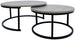 Coffee Table Winterthur | size: Length: 80cm, Width: 80cm, Height: 35cm, Diameter: 80cm | color: Gray | image: 0 | variant: 1001613