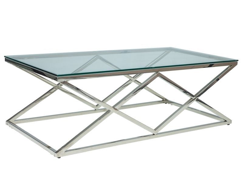 Coffee Table Zegna | size: Length: 120cm, Width: 120cm, Height: 40cm | color: Transparent | image: 0 | variant: 1011057