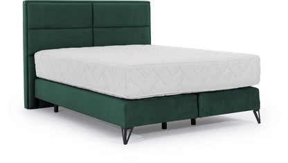 Continental Double Bed Aberdeen 1 | size: Length: 215cm, Width: 160cm, Height: 130cm | color: Green | image: 0 | variant: 1013148