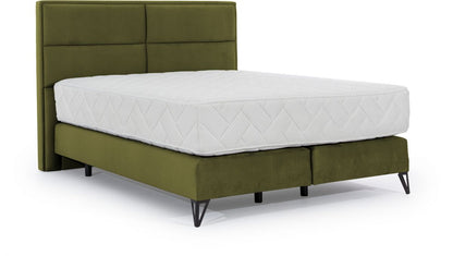Continental Double Bed Aberdeen 2 | size: Length: 215cm, Width: 160cm, Height: 130cm | color: Green | image: 0 | variant: 1013171