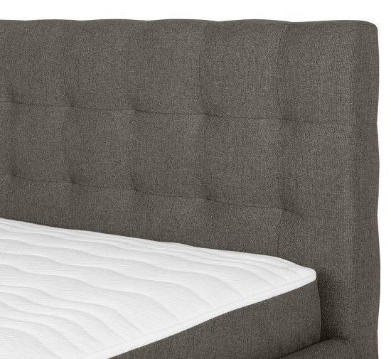 Continental Double Bed Gothenburg | size: Length: 221cm, Width: 176cm, Height: 110cm | color: Beige | image: 5 | variant: 1001776