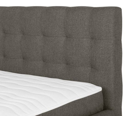 Continental Double Bed Gothenburg | size: Length: 221cm, Width: 176cm, Height: 110cm | color: Beige | image: 5 | variant: 1001776