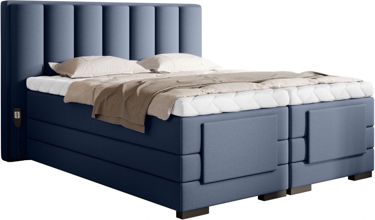 Continental Double Bed Kirkwall 1 | size: Length: 217cm, Width: 178cm, Height: 130cm | color: Gojo | image: 0 | variant: 1013323