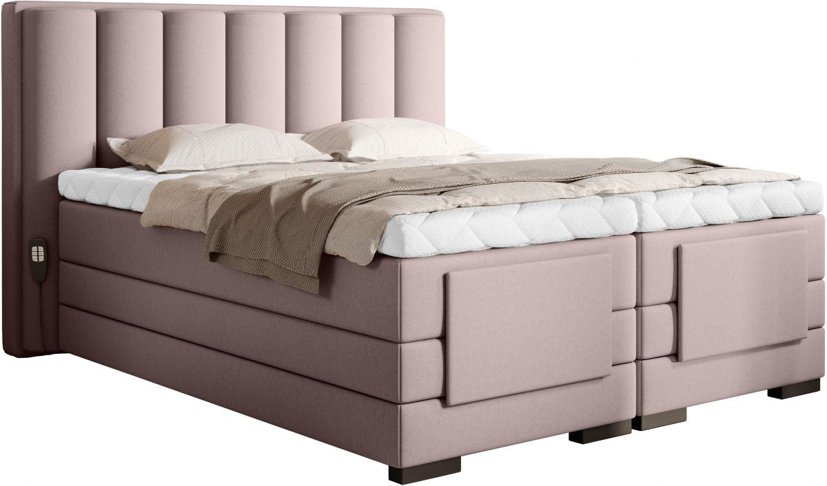 Continental Double Bed Kirkwall 1 | size: Length: 217cm, Width: 178cm, Height: 130cm | color: Gojo | image: 0 | variant: 1013330