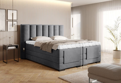 Continental Double Bed Kirkwall 1 | size: Length: 217cm, Width: 178cm, Height: 130cm | color: Sola | image: 2 | variant: 1013305