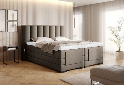 Continental Double Bed Kirkwall 1 | size: Length: 217cm, Width: 178cm, Height: 130cm | color: Vero | image: 2 | variant: 1013310
