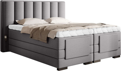 Continental Double Bed Kirkwall 2 | size: Length: 217cm, Width: 198cm, Height: 130cm | color: Gojo | image: 0 | variant: 1013335