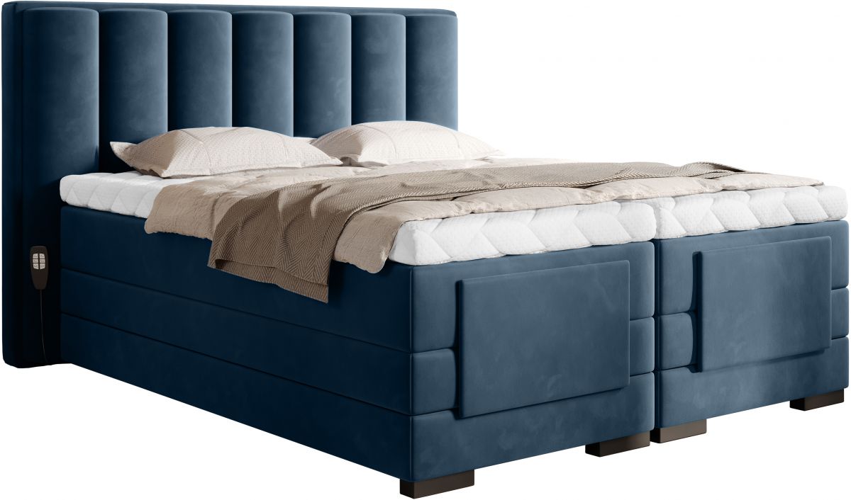 Continental Double Bed Kirkwall 2 | size: Length: 217cm, Width: 198cm, Height: 130cm | color: Lukso | image: 0 | variant: 1013364