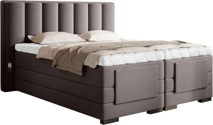 Continental Double Bed Kirkwall 2 | size: Length: 217cm, Width: 198cm, Height: 130cm | color: Savoi | image: 0 | variant: 1013347