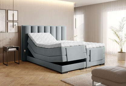 Continental Double Bed Kirkwall 2 | size: Length: 217cm, Width: 198cm, Height: 130cm | color: Savoi | image: 1 | variant: 1013369