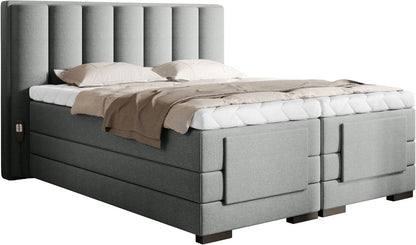 Continental Double Bed Kirkwall 2 | size: Length: 217cm, Width: 198cm, Height: 130cm | color: Velvetmat | image: 0 | variant: 1013340