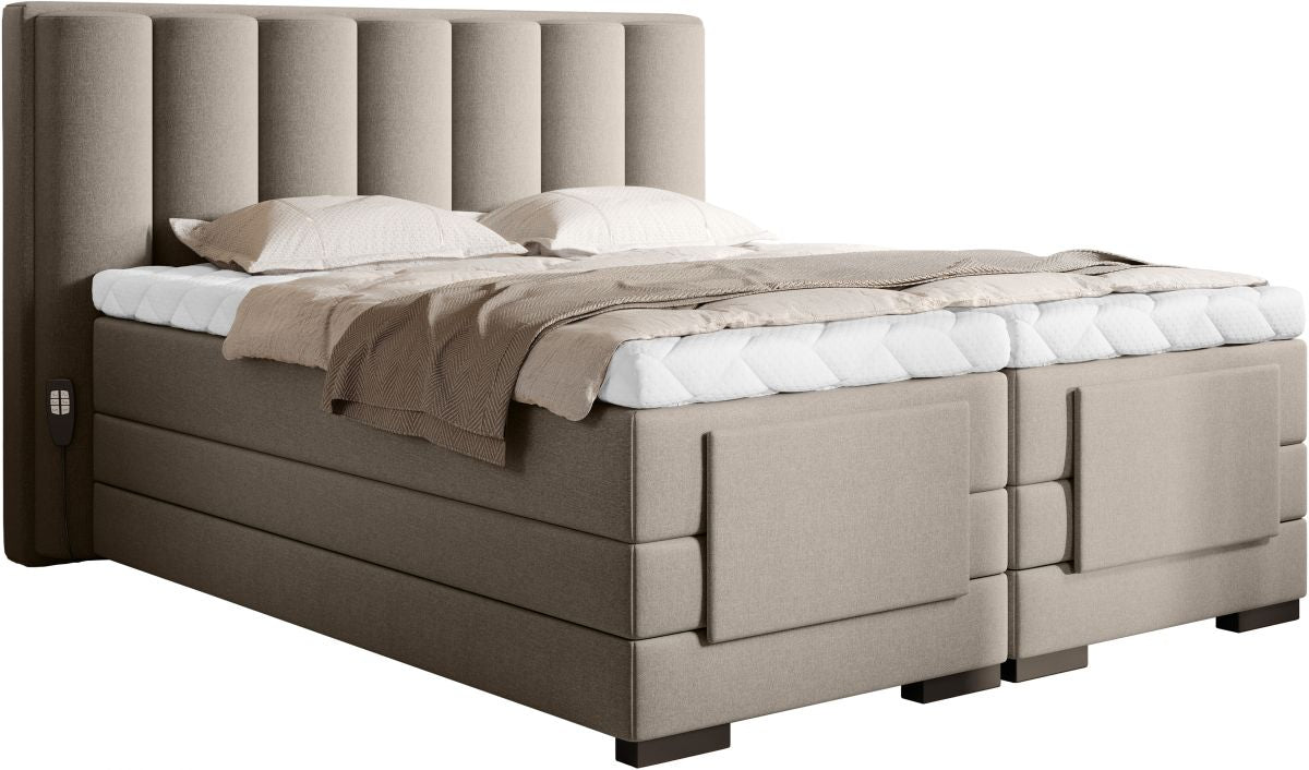 Continental Double Bed Kirkwall 2 | size: Length: 217cm, Width: 198cm, Height: 130cm | color: Vero | image: 0 | variant: 1013350