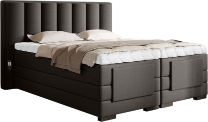 Continental Double Bed Kirkwall | size: Length: 217cm, Width: 158cm, Height: 130cm | color: Flores | image: 0 | variant: 1013272