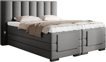 Continental Double Bed Kirkwall | size: Length: 217cm, Width: 158cm, Height: 130cm | color: Gojo | image: 0 | variant: 1013261