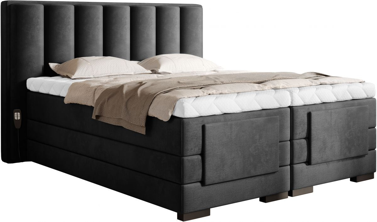 Continental Double Bed Kirkwall | size: Length: 217cm, Width: 158cm, Height: 130cm | color: Nube | image: 0 | variant: 1013264