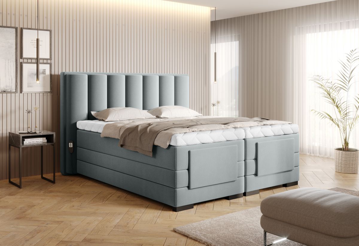 Continental Double Bed Kirkwall | size: Length: 217cm, Width: 158cm, Height: 130cm | color: Savoi | image: 2 | variant: 1013289