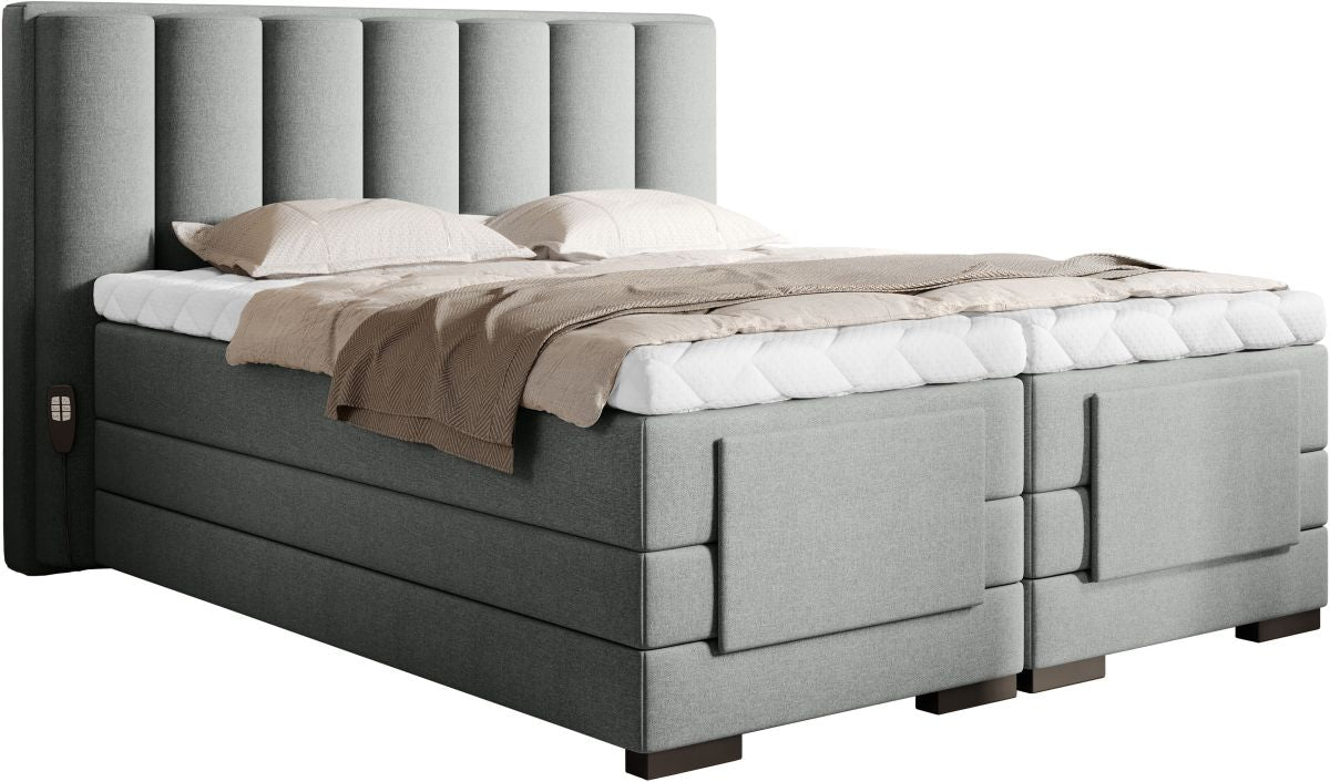 Continental Double Bed Kirkwall | size: Length: 217cm, Width: 158cm, Height: 130cm | color: Velvetmat | image: 0 | variant: 1013260