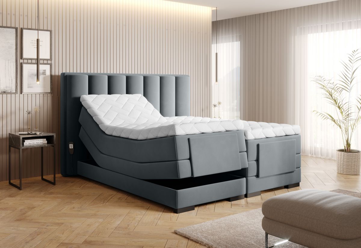 Continental Double Bed Kirkwall | size: Length: 217cm, Width: 158cm, Height: 130cm | color: Vero | image: 1 | variant: 1013259