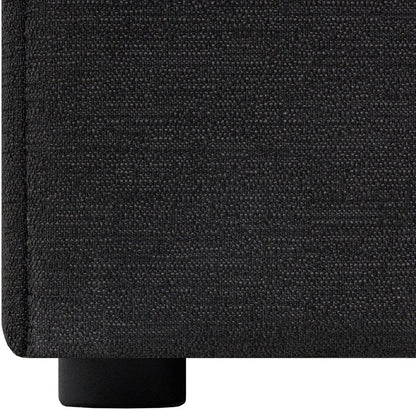 Continental Double Bed Malmo | size: Length: 210cm, Width: 163cm, Height: 114.5cm | color: Black | image: 8 | variant: 1001783