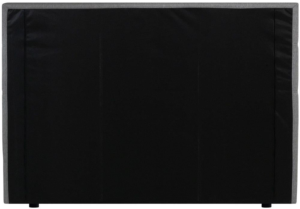 Continental Double Bed Malmo | size: Length: 210cm, Width: 163cm, Height: 114.5cm | color: Gray | image: 4 | variant: 1001782