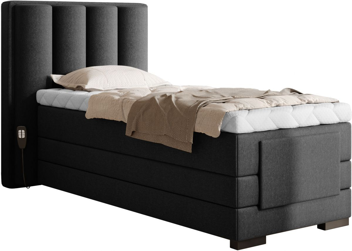 Continental Single Bed Kirkwall | size: Length: 217cm, Width: 108cm, Height: 130cm | color: Flores | image: 0 | variant: 1013665
