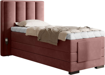 Continental Single Bed Kirkwall | size: Length: 217cm, Width: 108cm, Height: 130cm | color: Lukso | image: 0 | variant: 1013671