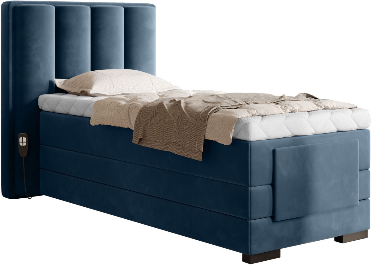 Continental Single Bed Kirkwall | size: Length: 217cm, Width: 108cm, Height: 130cm | color: Lukso | image: 0 | variant: 1013681