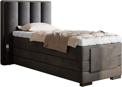 Continental Single Bed Kirkwall | size: Length: 217cm, Width: 108cm, Height: 130cm | color: Nube | image: 0 | variant: 1013661