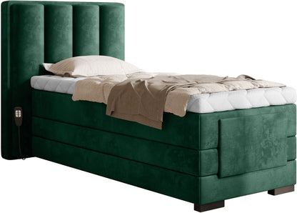 Continental Single Bed Kirkwall | size: Length: 217cm, Width: 108cm, Height: 130cm | color: Nube | image: 0 | variant: 1013676
