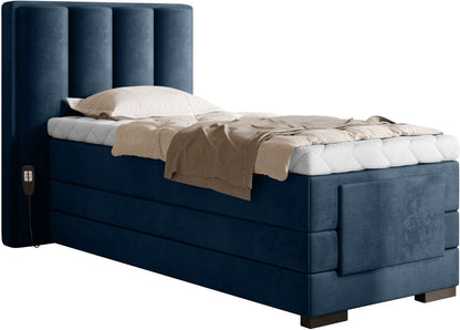 Continental Single Bed Kirkwall | size: Length: 217cm, Width: 108cm, Height: 130cm | color: Nube | image: 0 | variant: 1013682