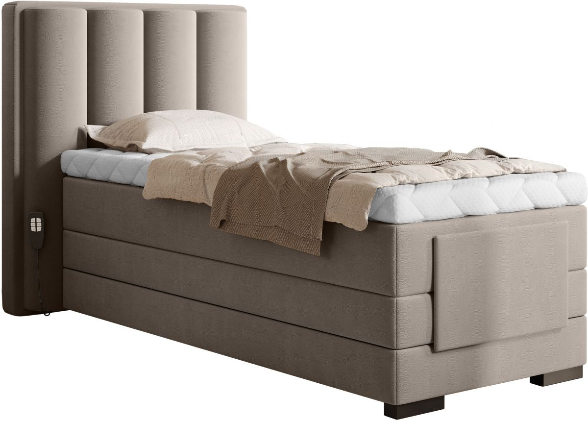 Continental Single Bed Kirkwall | size: Length: 217cm, Width: 108cm, Height: 130cm | color: Poco | image: 0 | variant: 1013663