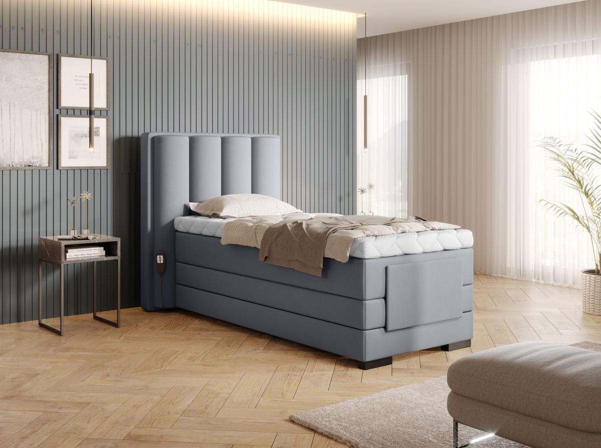 Continental Single Bed Kirkwall | size: Length: 217cm, Width: 108cm, Height: 130cm | color: Poco | image: 1 | variant: 1013654
