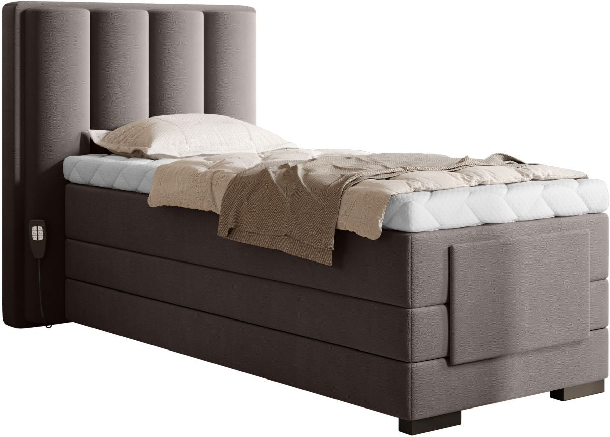 Continental Single Bed Kirkwall | size: Length: 217cm, Width: 108cm, Height: 130cm | color: Savoi | image: 0 | variant: 1013664