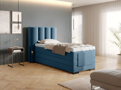 Continental Single Bed Kirkwall | size: Length: 217cm, Width: 108cm, Height: 130cm | color: Savoi | image: 1 | variant: 1013677