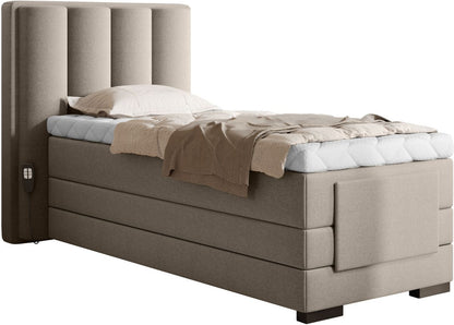Continental Single Bed Kirkwall | size: Length: 217cm, Width: 108cm, Height: 130cm | color: Vero | image: 0 | variant: 1013667