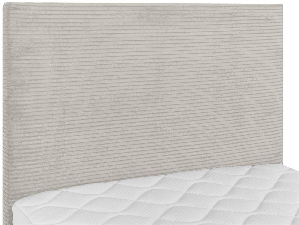 Continental Single Bed Laara | size: Length: 208cm, Width: 91cm, Height: 119cm | color: Beige | image: 4 | variant: 1010218