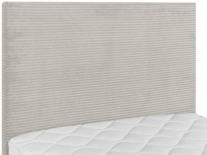 Continental Single Bed Laara | size: Length: 208cm, Width: 91cm, Height: 119cm | color: Beige | image: 4 | variant: 1010218