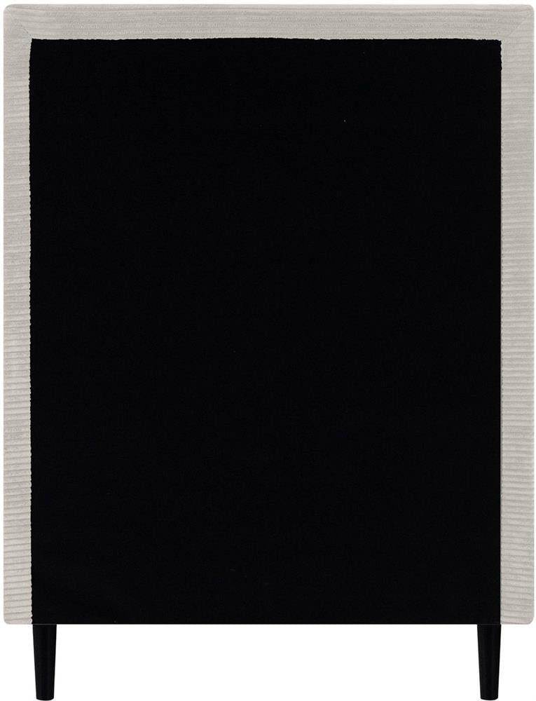 Continental Single Bed Laara | size: Length: 208cm, Width: 91cm, Height: 119cm | color: Beige | image: 5 | variant: 1010218