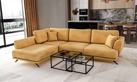 Corner Sleeper Sofa Aviemore 40 | size: Width: 276cm, Height: 90cm, Depth: 191cm | color: Loco | image: 1 | variant: 1015801
