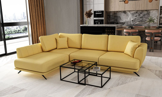 Corner Sleeper Sofa Aviemore 42 | size: Width: 276cm, Height: 90cm, Depth: 191cm | color: Savoi | image: 1 | variant: 1015803