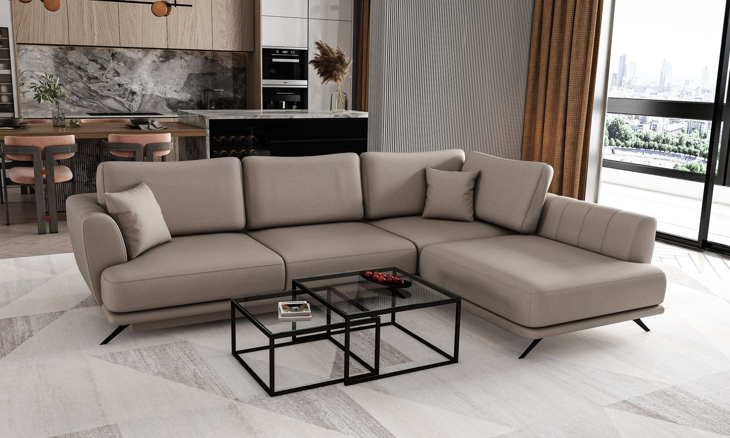 Corner Sleeper Sofa Aviemore 56 | size: Width: 276cm, Height: 90cm, Depth: 191cm | color: Savoi | image: 1 | variant: 1015817